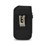 Vertical Rugged Pouch Motorola Droid X Plus-Black With Buckl Inner Size: 5.42X2.98X0.79Inch