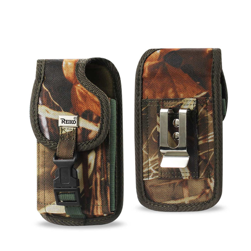 Vertical Rugged Pouch iPhone5 Plus-Am32 With Velcro Buckle Clip Inner Size: 5.27X2.71X0.7Inch