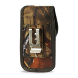  Xxxl Size Plus Vertical Heavy Duty Rugged Pouch With Metal Belt Clip In Camouflage