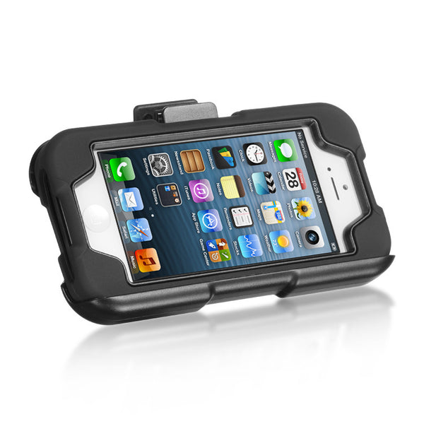 iPhone 5/5S Platinum Shel-Tek Chronos Holster Combo Case