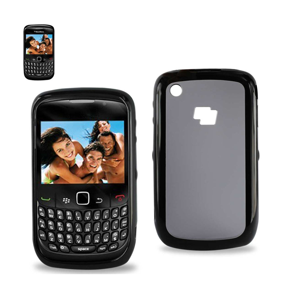 Blackberry Curve 8530 Frame Clear Back Case