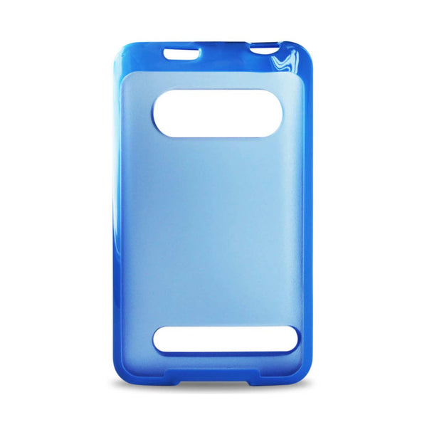 HTC Evo 4G Frame Bumper Clear Back Case