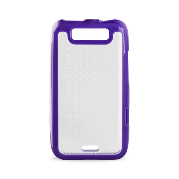 LG Viper 4G Lte Frame Bumper Clear Back Case