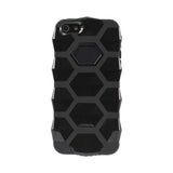  iPhone Se/ 5S/ 5 Jelly Hexagon Gel Case In Black