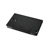  Samsung Galaxy Note 3 Smart Window Flip Folio Case In Black