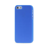  iPhone Se/ 5 Two Parts Rubberized Silicone Case In Blue