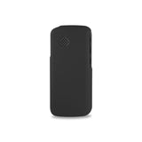  LG 102 Two Parts Rubberized Silicone Case In Black