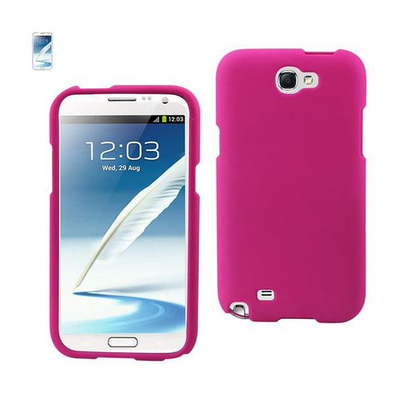 Samsung Galaxy Note 2 Two Parts Rubberized Silicone Case