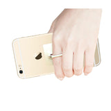 Universal Metal Ring Grip Holder With Hook In Gold