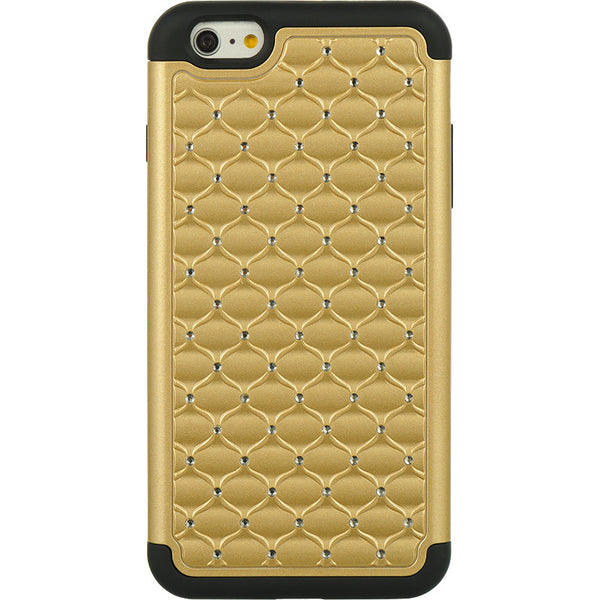 Apple iPhone 6 Plus/6S Plus Hybrid Studded Diamond Case