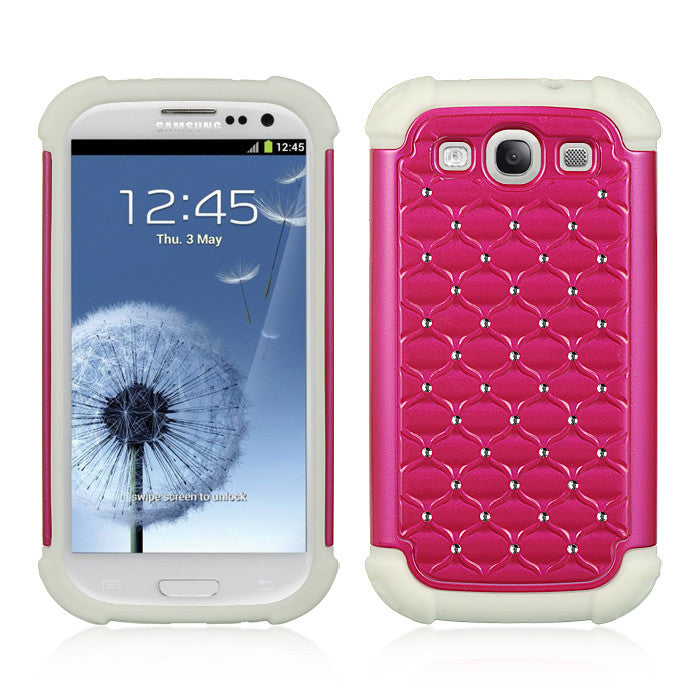 Samsung Galaxy S Iii I747/I9300 Hybrid Studded Diamond