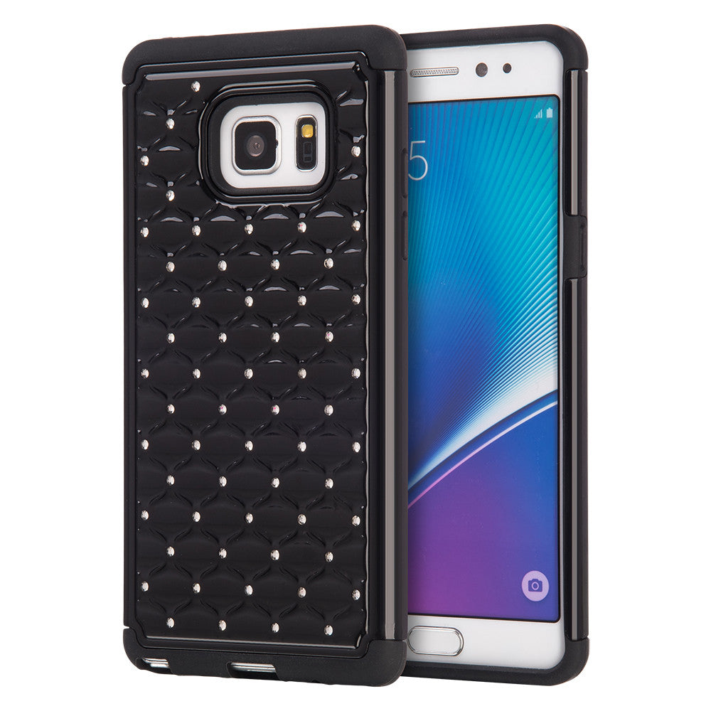 Samsung Galaxy Note 7 Hybrid Studded Diamond Case