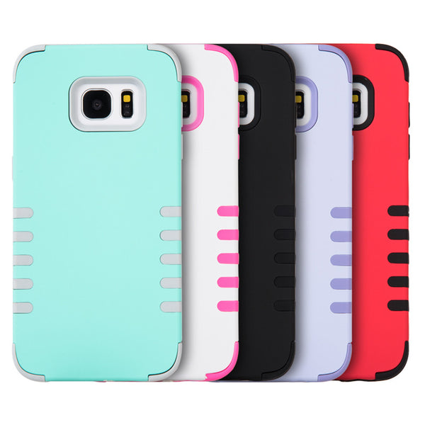 Samsung Galaxy S7 Edge 3 Pieces Hybrid Case