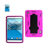 Alcatel One Touch Pop 7 Heavy Duty Hybrid Non Slip Case With Kickstand