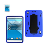 Alcatel One Touch Pop 7 Heavy Duty Hybrid Non Slip Case With Kickstand