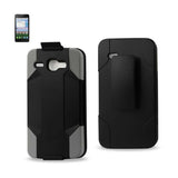 Alcatel One Touch Sonic Lte Hybrid Heavy Duty Holster Combo Case