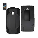 Alcatel One Touch Fierce Xl Hybrid Heavy Duty Holster Combo Case