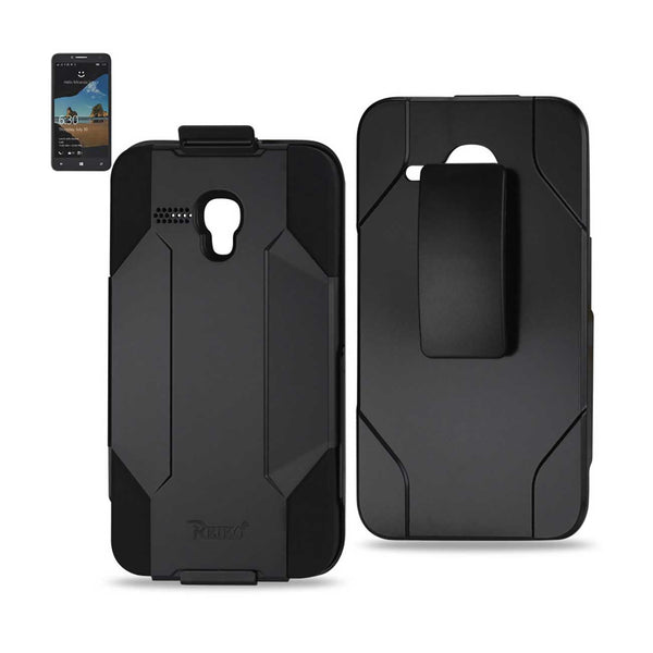 Alcatel One Touch Fierce Xl Hybrid Heavy Duty Holster Combo Case