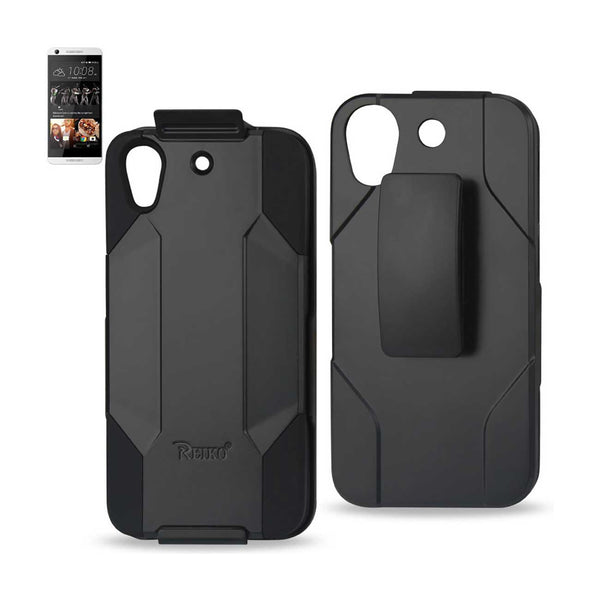 HTC Desire 626 Hybrid Heavy Duty Holster Combo Case