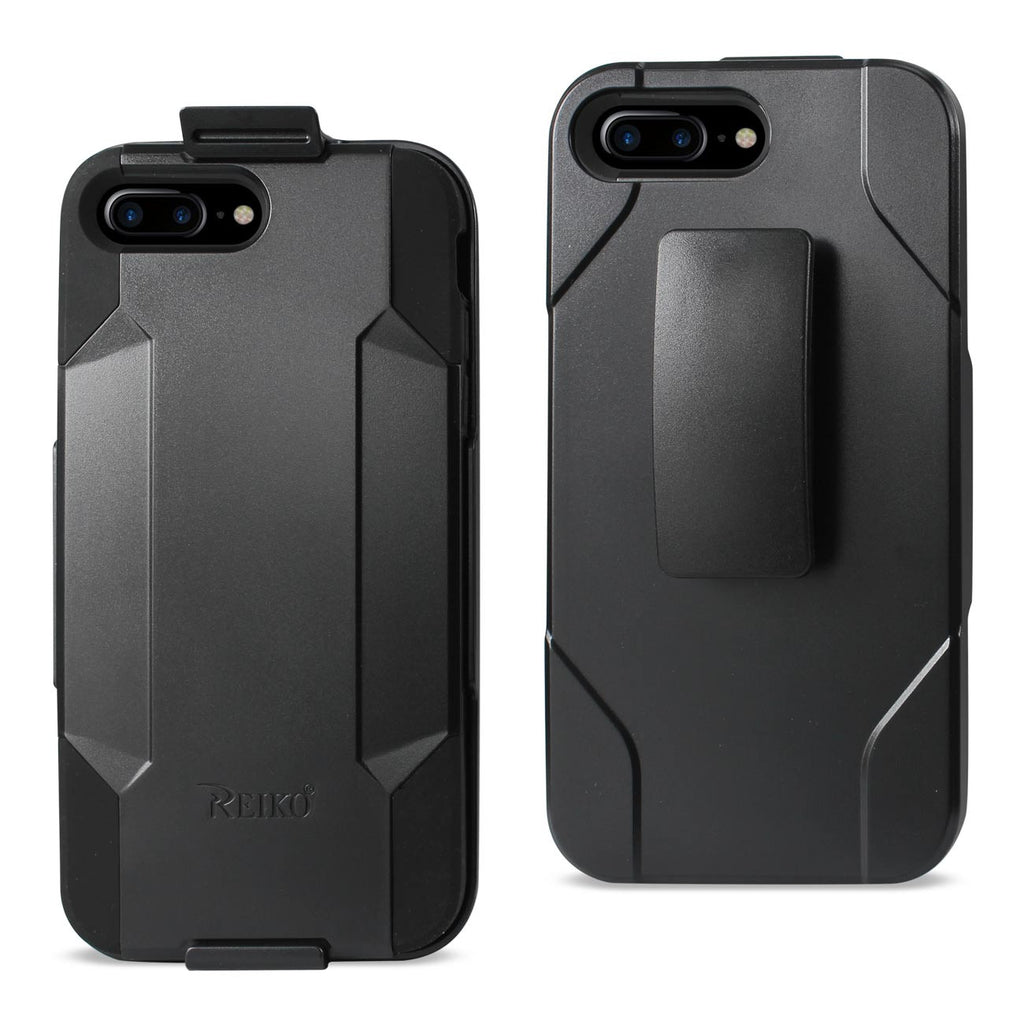 iPhone 7 Plus Hybrid Heavy Duty Holster Combo Case