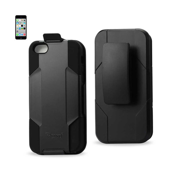 iPhone Se/ 5S/ 5 Hybrid Heavy Duty Holster Combo Case