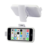  iPhone 5C Hybrid Heavy Duty Holster Combo Case In White