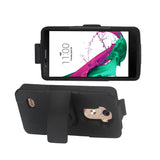  LG G4 Hybrid Heavy Duty Holster Combo Case In Black