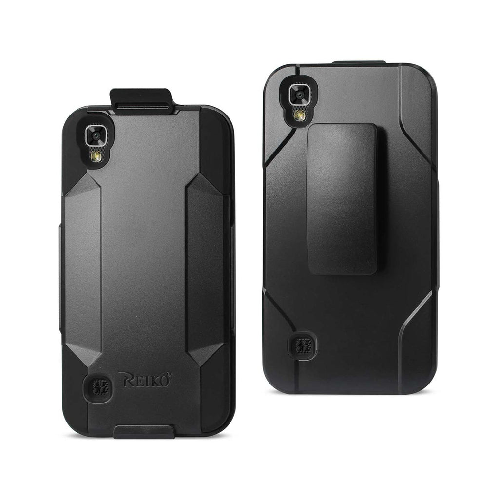 LG X Power (K6) Hybrid Heavy Duty Holster Combo Case