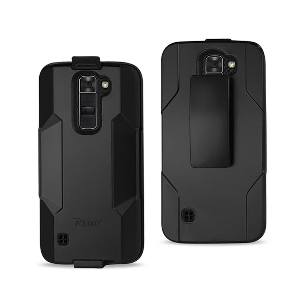 LG K7 Hybrid Heavy Duty Holster Combo Case