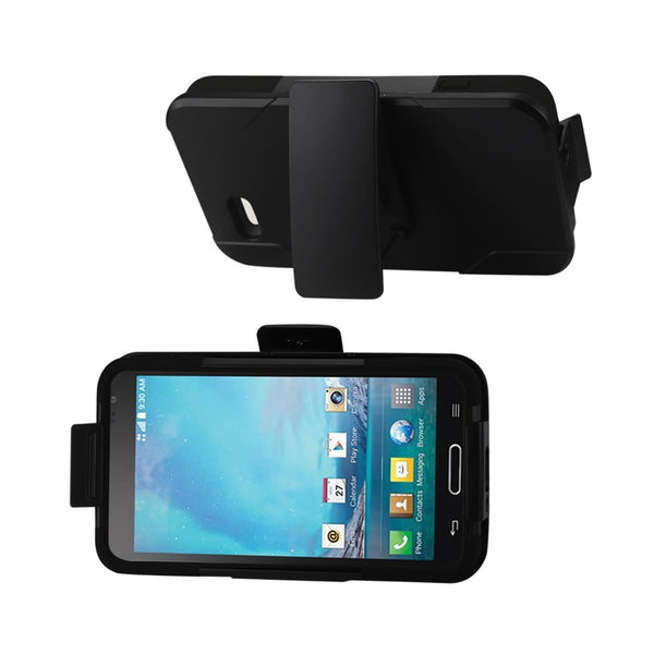 LG L90 Hybrid Heavy Duty Holster Combo Case