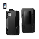 LG Optimus F3 Hybrid Heavy Duty Holster Combo Case