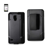 LG Optimus L9 Hybrid Heavy Duty Holster Combo Case