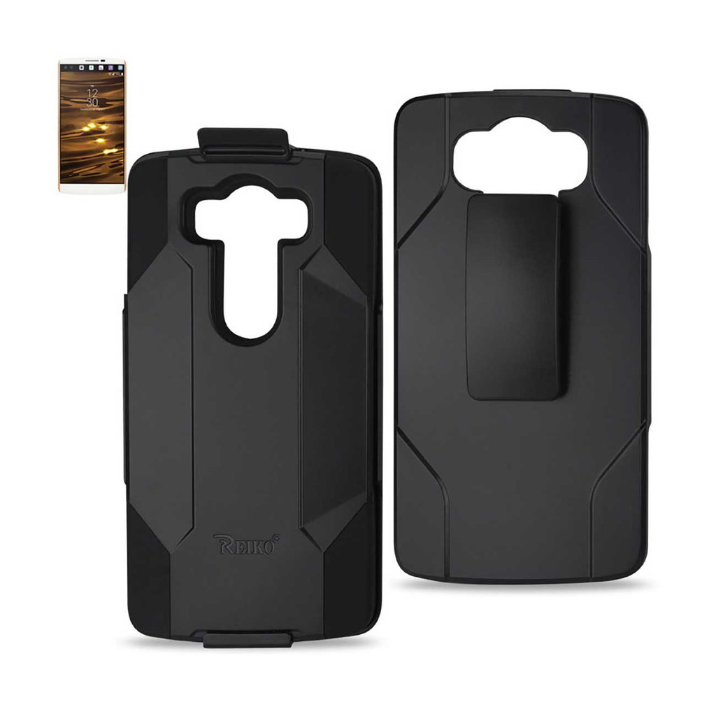 LG V10 Hybrid Heavy Duty Holster Combo Case