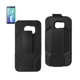 Samsung Galaxy S6 Edge Plus Hybrid Heavy Duty Holster Combo Case