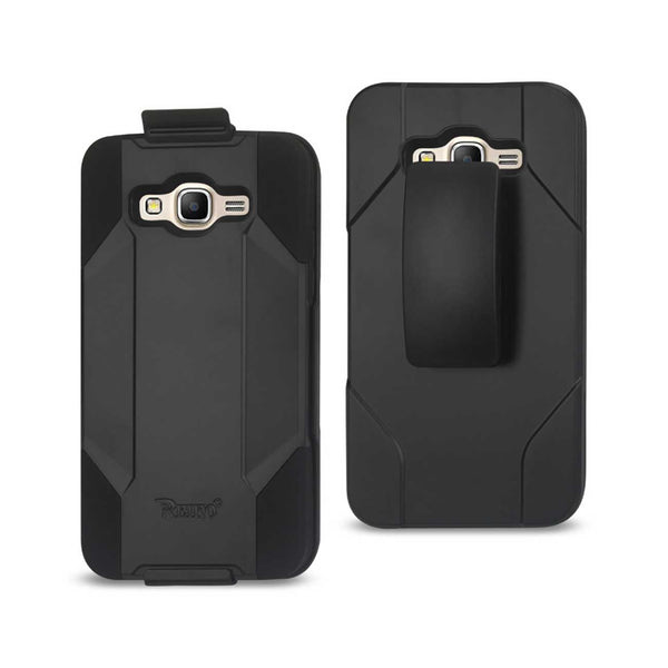 Samsung Galaxy Grand Prime Hybrid Heavy Duty Holster Combo Case