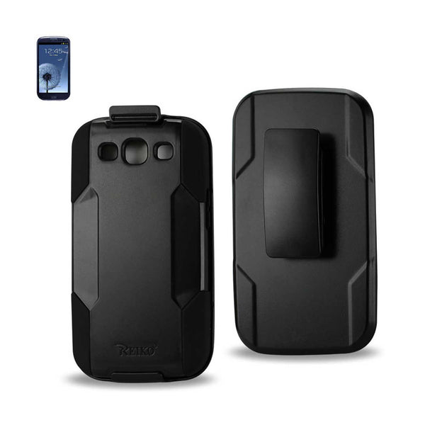 Samsung Galaxy S3 Hybrid Heavy Duty Holster Combo Case