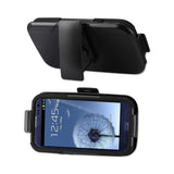  Samsung Galaxy S3 Hybrid Heavy Duty Holster Combo Case In Black