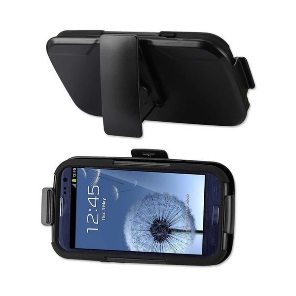 Samsung Galaxy S3 Hybrid Heavy Duty Holster Combo Case