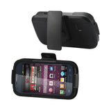  Samsung Galaxy Ring Hybrid Heavy Duty Holster Combo Case In Black