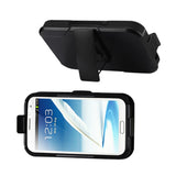  Samsung Galaxy Note 2 Hybrid Heavy Duty Holster Combo Case In Black