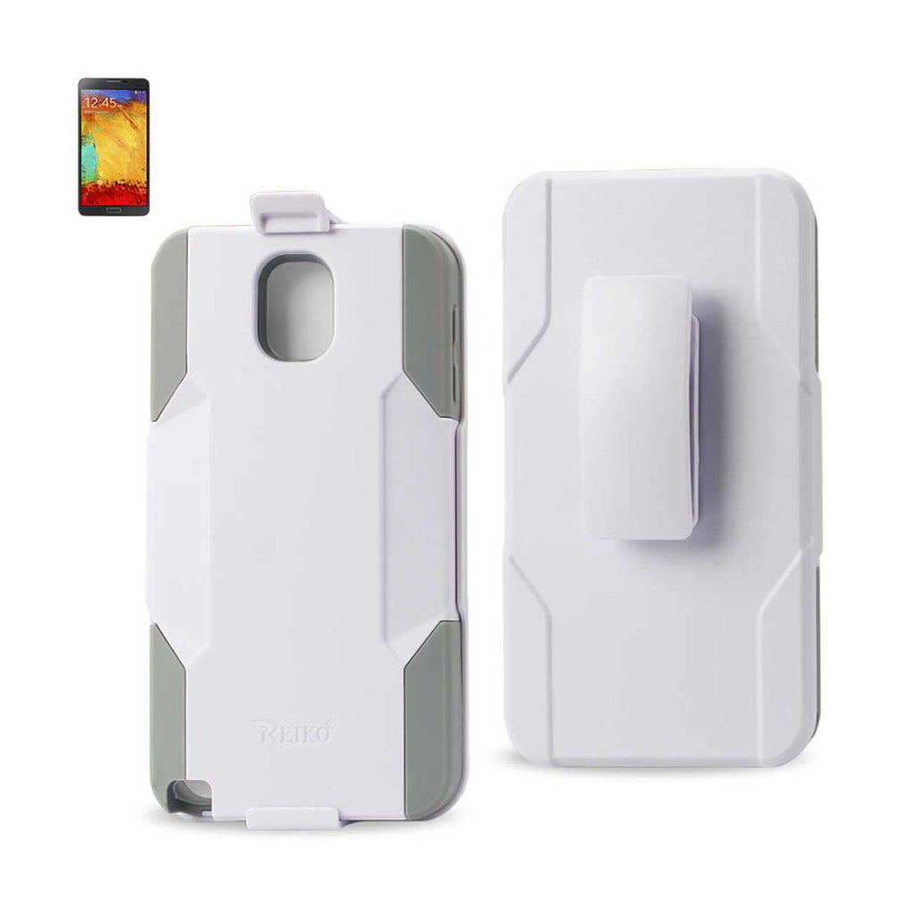 Samsung Galaxy Note 3 Hybrid Heavy Duty Holster Combo Case