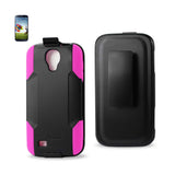 Samsung Galaxy S4 Hybrid Heavy Duty Holster Combo Case