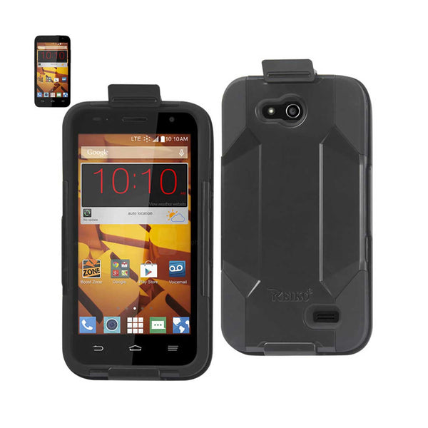 ZTE Speed Hybrid Heavy Duty Holster Combo Case