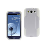  Samsung Galaxy S3 Hybrid Heavy Duty Case In White