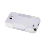  Samsung Galaxy Note 2 Hybrid Heavy Duty Case In White