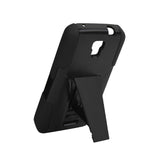  Alcatel One Touch Pop Astro Hybrid Heavy Duty Case With Kickstand In Black