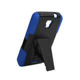  Alcatel One Touch Pop Astro Hybrid Heavy Duty Case With Kickstand In Navy Black