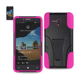 Alcatel One Touch Fierce Xl Hybrid Heavy Duty Case With Kickstand