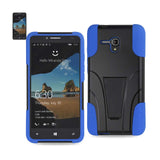 Alcatel One Touch Fierce Xl Hybrid Heavy Duty Case With Kickstand