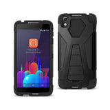 Alcatel Idol 4 Hybrid Heavy Duty Case With Kickstand